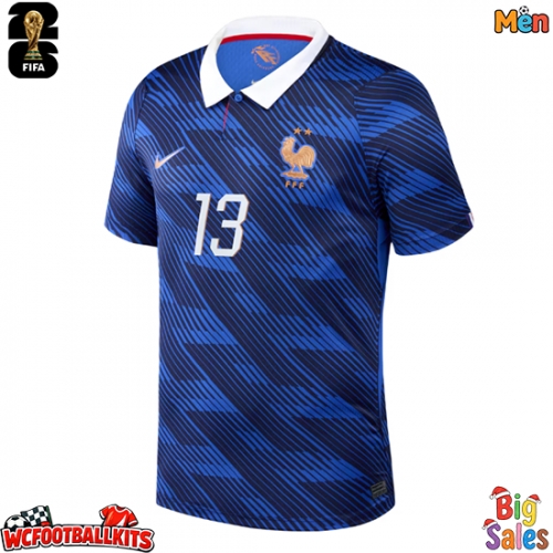 France Kante #13 Replica Home Stadium Shirt World Cup 2026 Short Sleeve